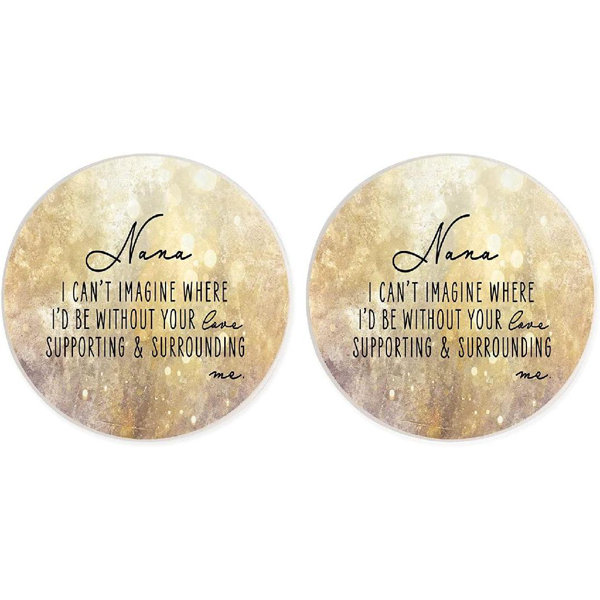 Frifoho Ceramic Car Coasters Pack Of 2 Wayfair